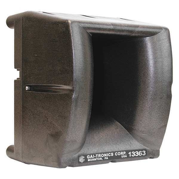 Hubbell Gai-Tronics Amplified Speaker, 9-17/32 In. Overall H - 13363
