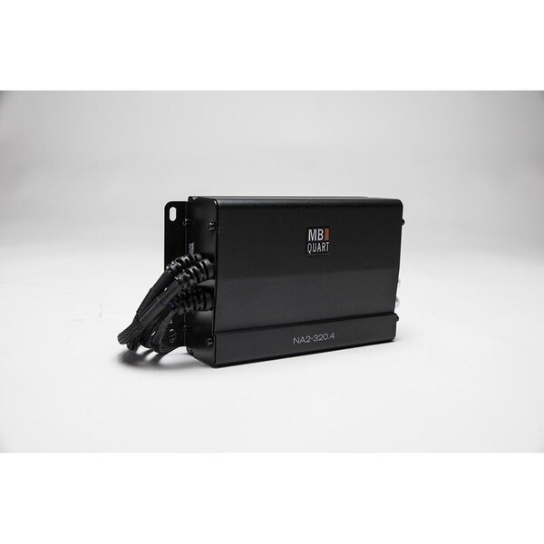Mb Quart Marine Grade compact Four Channel, 320 watt Powersports amplifier - NA23204