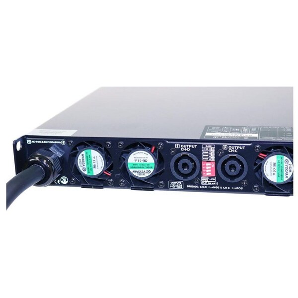 Antakipro 4 x 3500 Watts 2 Ohms Per Channel Professional High Power Audio Class-D Power Amplifier w/Dual Di - AP-416