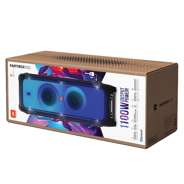 Jbl Party Box 1000 Bluetooth Speaker, Black - JBLPARTYBOX1000AM