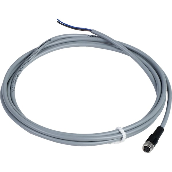 Cordset PVC Hembra M8 3P Str 2M de Sensores Telemecanique - XZCPV0566L2