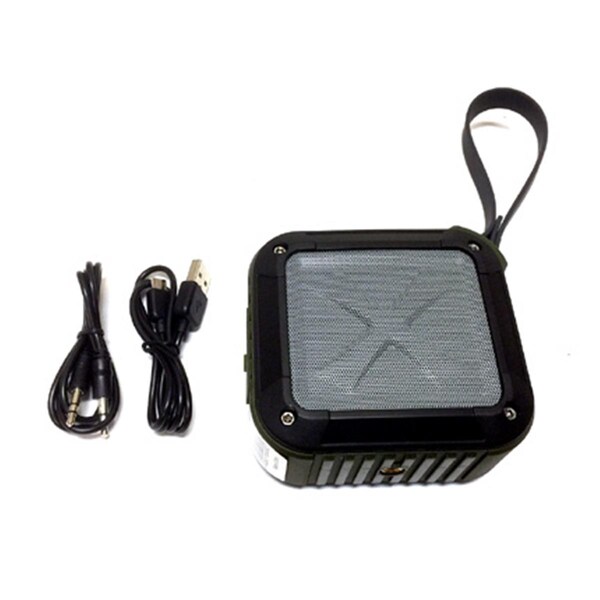 Logisys 4.5 x 2 x 4.75 in. Bluetooth Waterproof Rugged Speaker - SP606MG