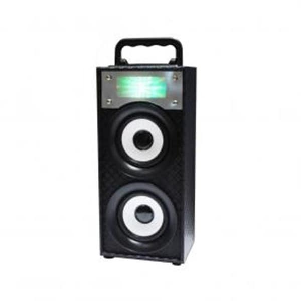 Qfx QFX BT139BLACK Rechargeable Bluetooth Speaker with FM; Black - BT139BLACK