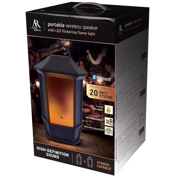 Acoustic Research Acoustic Research Sedona Wireless Bluetooth Weather Resistant Portable Speaker - AWSF6RBK