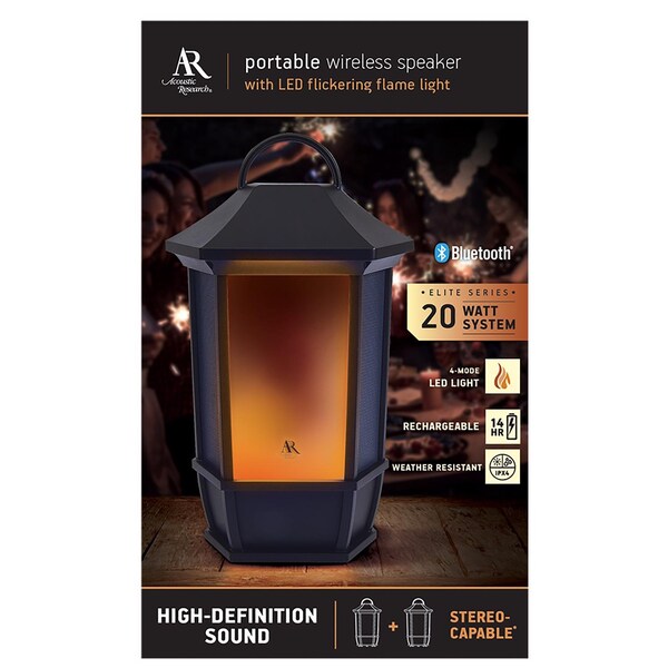 Acoustic Research Acoustic Research Sedona Wireless Bluetooth Weather Resistant Portable Speaker - AWSF6RBK