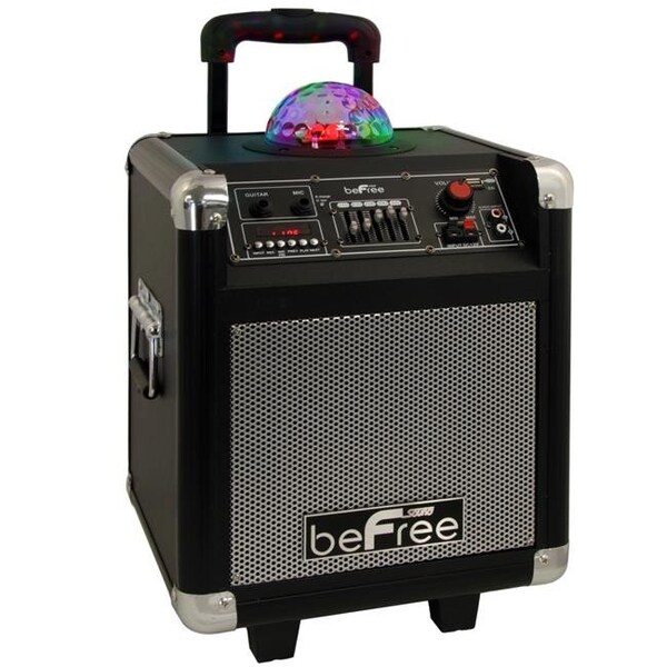 Befree Sound Befree Sound BFS-3800 6.5 in. Projection Party Light Dome Subwoofer Bluetooth Portable Party Speaker - BFS-3800