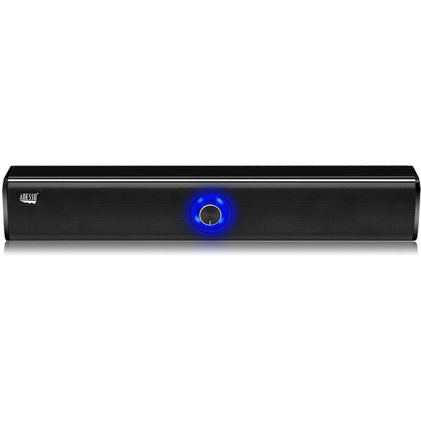 Adesso BLUETOOTH/AUX  HIGH POWERED STEREO SOUND BAR SPEAKER WITH 10WX2 LARGE DUA - XTREAMS6
