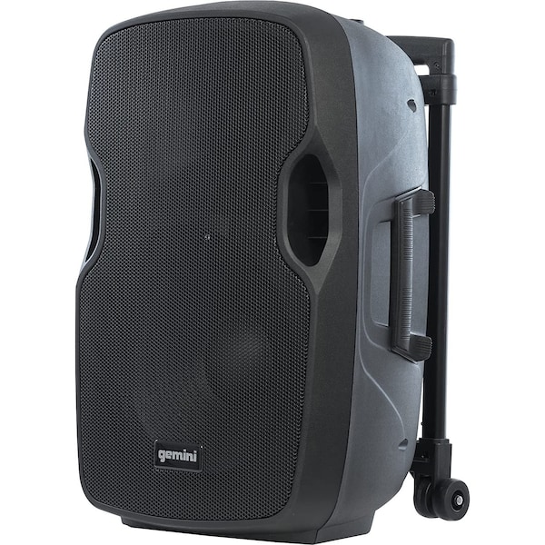 Gemini as12TOGO 12 Portable Active Bluetooth Powered PA Loudspeaker - AS-12TOGO