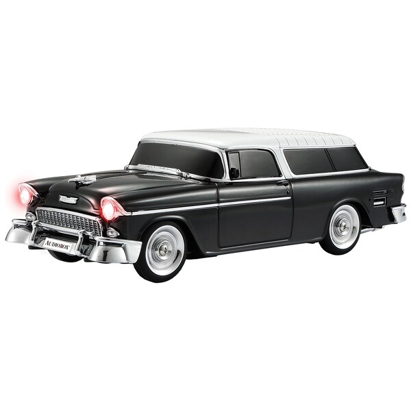 Audiobox TRK-5500BT Retro Ride 10-Watt-Continuous-Output 1955 Replica Car Bluetooth Speaker Black - TRK-5500BT BLK