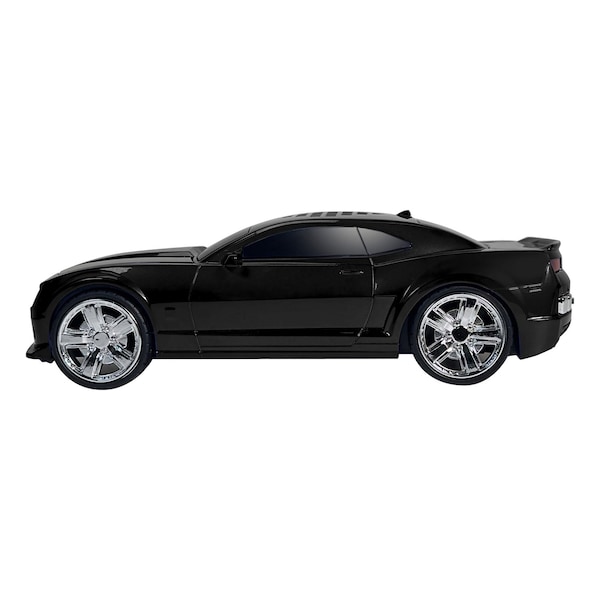 Qfx Retro Car Portable Bluetooth Speaker W/ Speakerphone, True Wireless, FM Radio & LED Lights, Blk - BT-2010-BLK