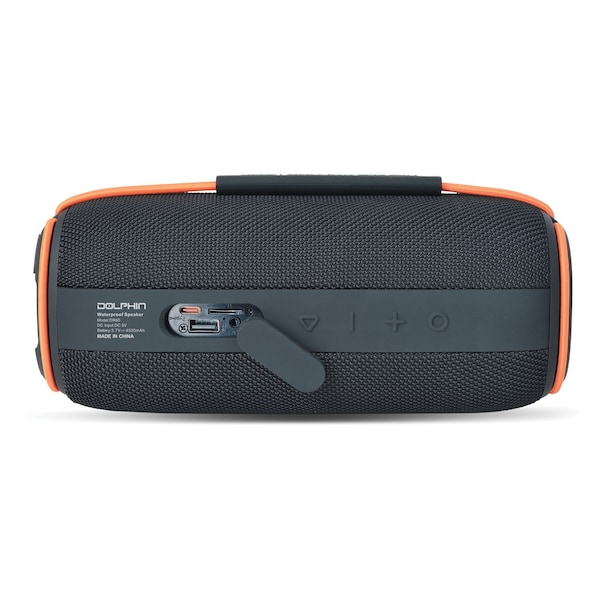 Dolphin Audio Diver Sport 30-Watt-Continuous-Power Bluetooth Waterproof Portable Speaker with Lights - DR-60