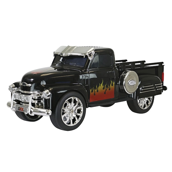 Qfx Chevy On the Go Light and Sound Bluetooth Speaker (Black) - BT-1953BLK