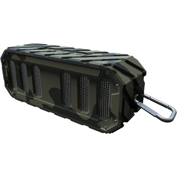 Braincerebro Rugged Rocker Waterproof Bluetooth Speaker Beach Camouflage - BR3201406