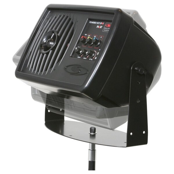 Galaxy Audio The original mic-stand-mountable Powered Hot Spot Full Range Compact Personal Monitor with controls - PA6BT