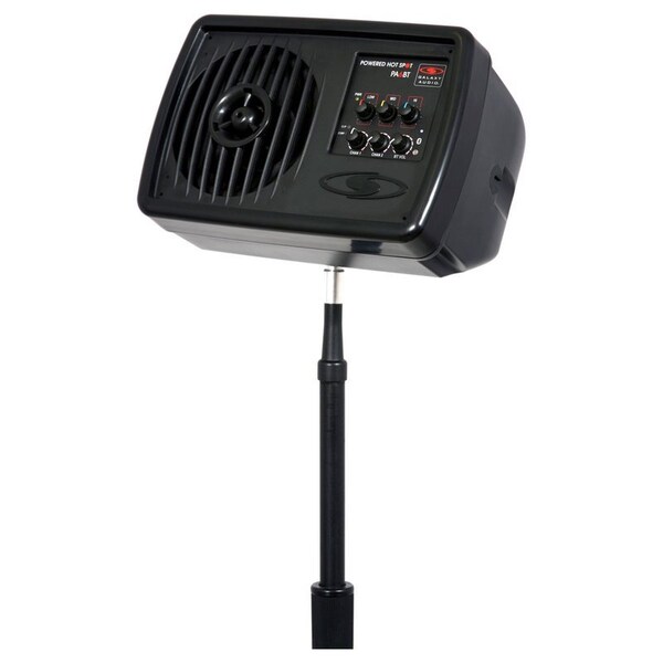Galaxy Audio The original mic-stand-mountable Powered Hot Spot Full Range Compact Personal Monitor with controls - PA6BT