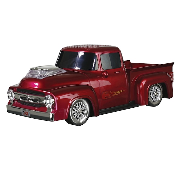Qfx Ford On the Go Light and Sound Bluetooth Speaker (Red) - BT-1956RED