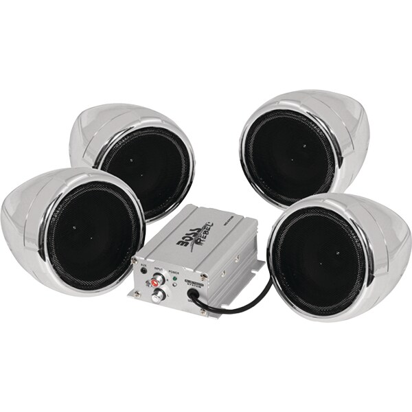 Boss Audio Bluetooth All-Terrain Speaker and Amplifier System, 1000 Watts - MC470B
