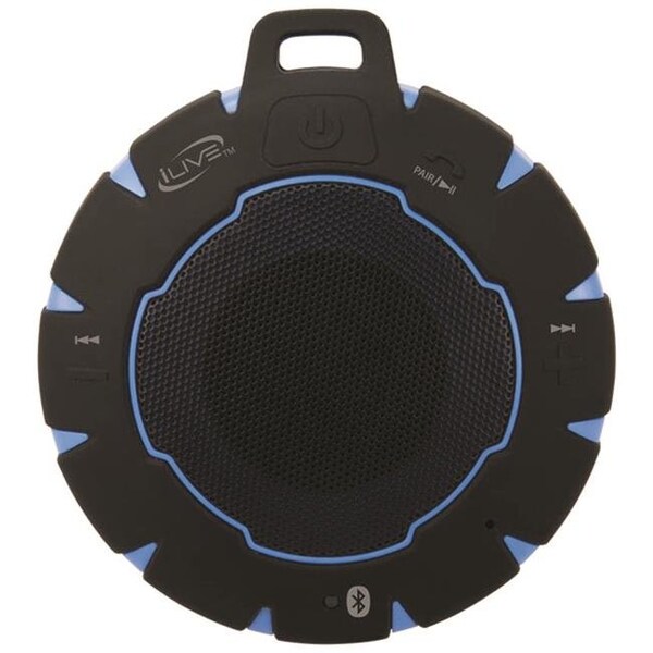 Fivegears Waterproof Bluetooth Speaker; Black & Blue - FI781918