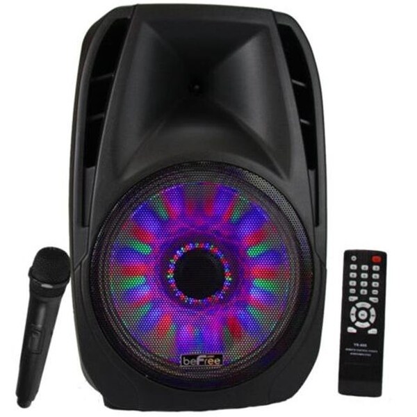 Befree Sound Befree Sound BFS-6100 15 in. Bluetooth Tailgate Speaker with Sound & Volume Reactive Lights - BFS-6100