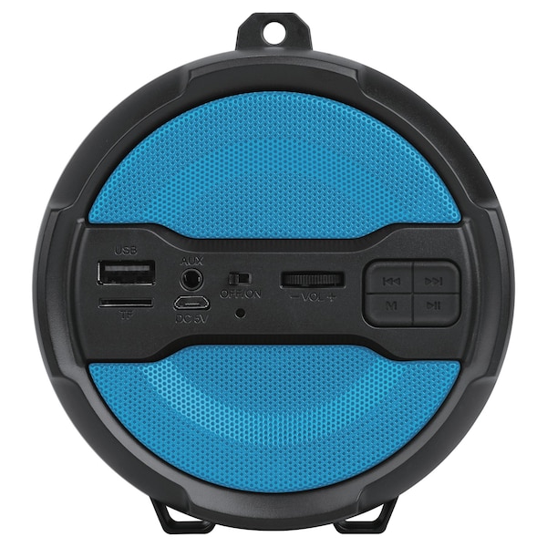 Audiobox Subzooka Dual3inch 14watt Portable Bluetooth Rechargeable Speaker With Fm Radio, Blue - BZX-2082 BLU