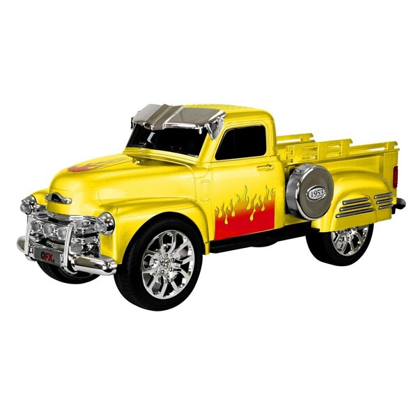 Qfx C Truck Bluetooth Speaker, Yellow - BT-1953YEL