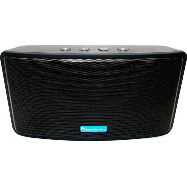 Powerwerks Wireless Bluetooth Portable Desktop Stereo Speaker w/Travel Bag & AC Adapter for charging - PWDBT