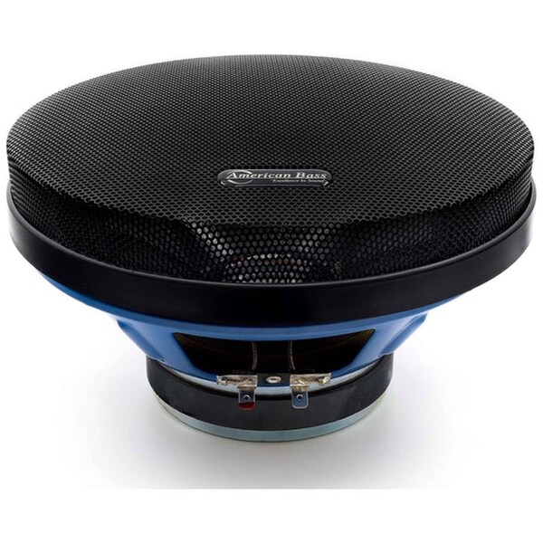 American Bass High Power Godfather 8-in Carbon Fiber Cone Midrange Speaker Single with matched grill - GF-8CC