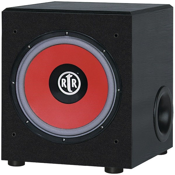 Bic America RtR Eviction Series 12-In. Indoor Front-Firing Powered Subwoofer, 475 Watts - RTR-EV1200