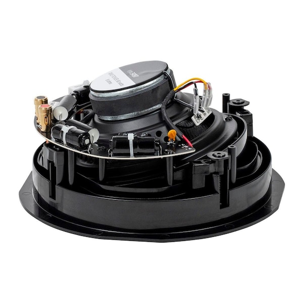 Monoprice Alpha In-Ceiling Speakers 6.5in Carbon Fiber 2-Way with 15 Degree Angled Dri - 34197