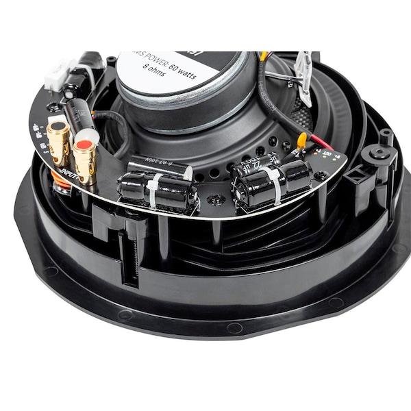 Monoprice Alpha In-Ceiling Speakers 6.5in Carbon Fiber 2-Way with 15 Degree Angled Dri - 34197