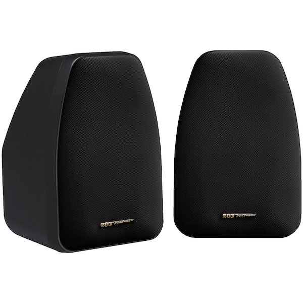 Bic America Indoor/Outdoor 125W 2-Way 5.25" Speakers with Keyholes (Black) - ADATTO DV52SI
