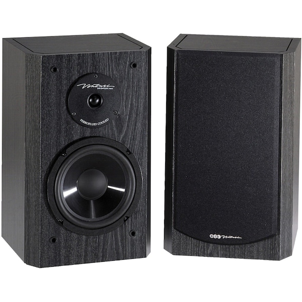 Bic America Bookshelf and Surround 175W 2-Way 6.5" Speakers - DV62SIB
