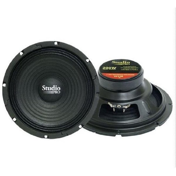 Enerworks SA WH8 8 in. 200 Watt High Power Paper Cone 8 Ohm Subwoofer - WH8