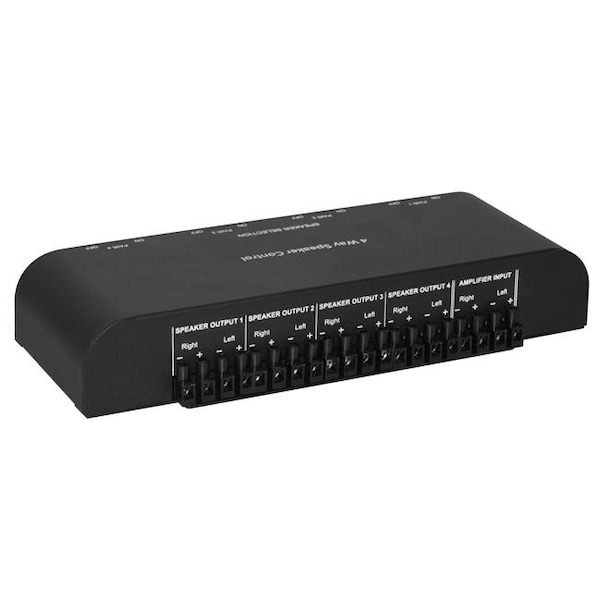 Xtrempro Xtrempro 61051 1 x 4 Way Speaker Audio Control Cinch - 61051