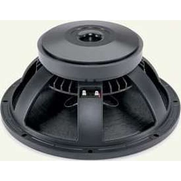 B And C 15-in Woofer w/8 Ohms Impedance & 1400 Watts Continuous Power Handling Capacity & Ferrite Magnet - 15PZB100-8