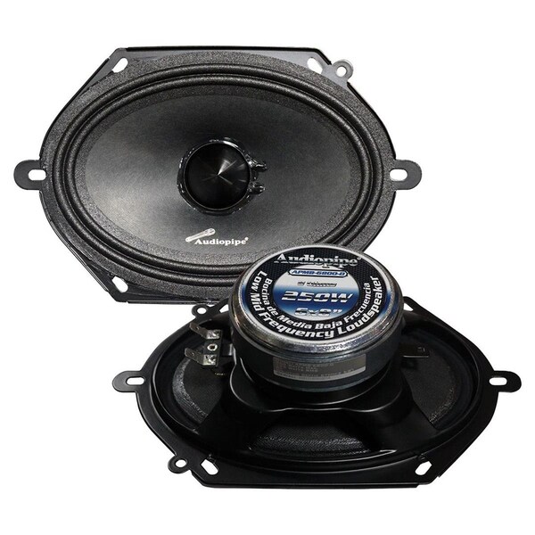 Audiopipemap 6 x 8 in. 250W Maximum 8 Ohms Low Mid Frequency Speaker - APMB6800D