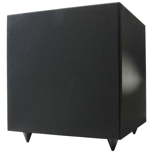 Audiosource 175 Watt Max 12-in Amplified subwoofer w/Twin tuned ports - PSW112