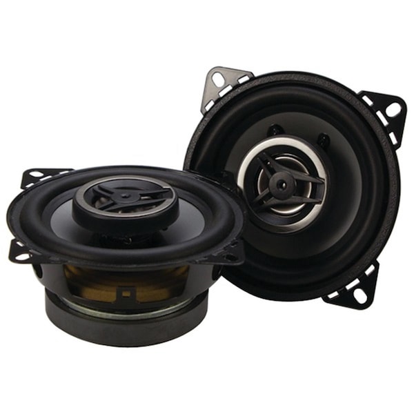 Crunch Max 200 Watt Coaxial Cs Series Speaker, Gray - 4 In. - CS4CX