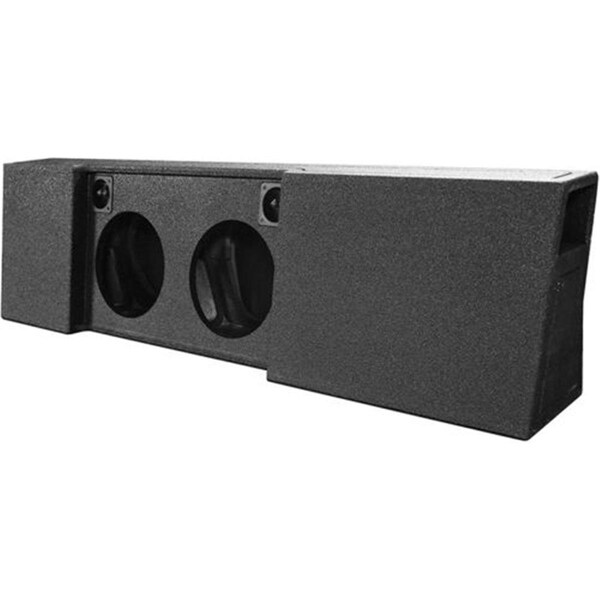 Q Power QPower QBFORD09210 Qbomb Dual 10 in. Ported Ford F150 Super Crew 2009-2018 F250 - QBFORD09210