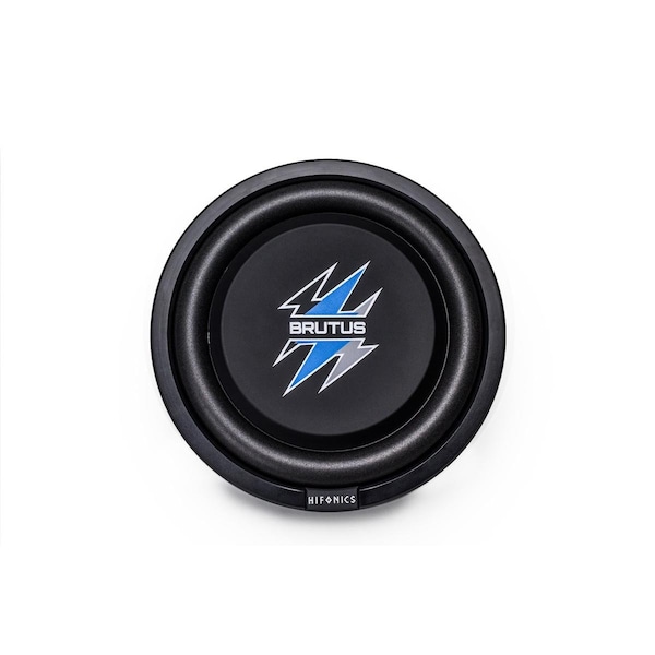Hifonics Hifonics BXS8D4 8 in. 400 watt Brutus Series Shallow Subwoofer Max 4 Ohm DVC - BXS8D4