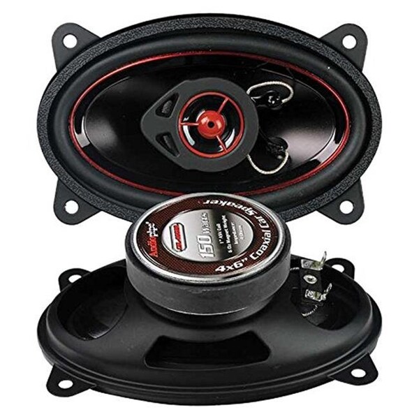 Audiopipe Audiopipe CSL4602R 4 x 6 in. Redkine Speaker 2 Way Pair Cone - CSL4602R