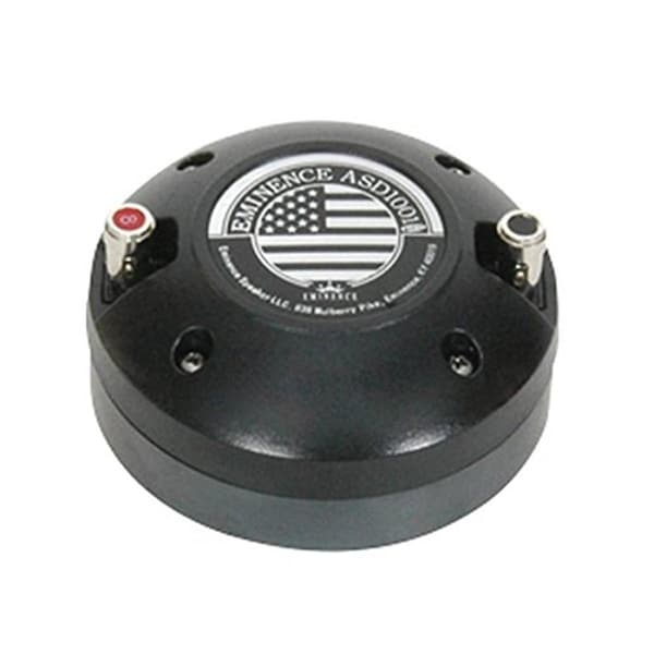 Eminence Speaker 1 in. HF Titanium Horn Driver 2-Bolt, 8 ohm - ASD1001BOLT