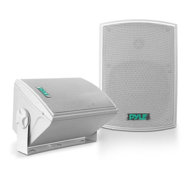 Pyle 5.25'' Indoor/Outdoor Waterproof Speakers W/30 Watt 70V Transformer - PDWR5T
