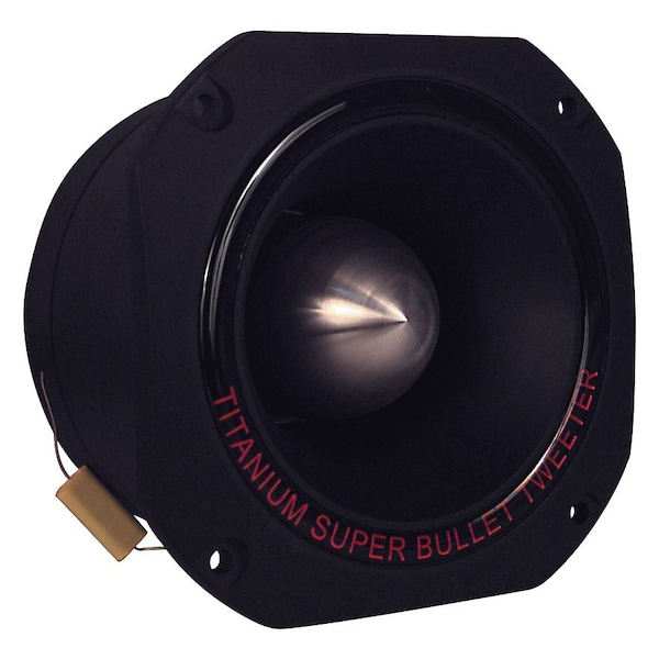 Pyramid 3'' 1000 Watt Die-Cast Aluminum Titainium Super Tweeter, TW67 - TW67