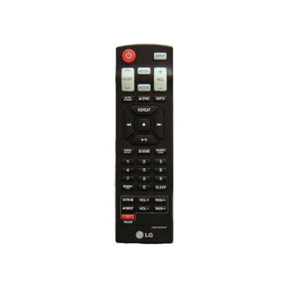 Lg LG ZENAKB73575401 Home Theater Sound Bar Speaker Remote Control - ZENAKB73575401