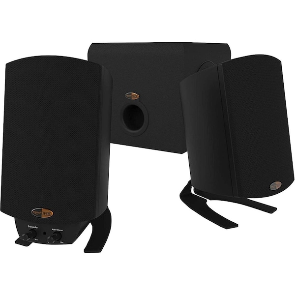 Imsourcing Klipsch ProMedia 2.1 THX Certified Computer Speaker System - 35 Hz to 22 kHz, Black - 1067415