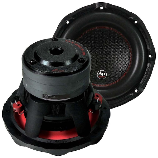 Audiopipe 10 in. Woofer 1400W Max 4 Ohm DVC - AU600000