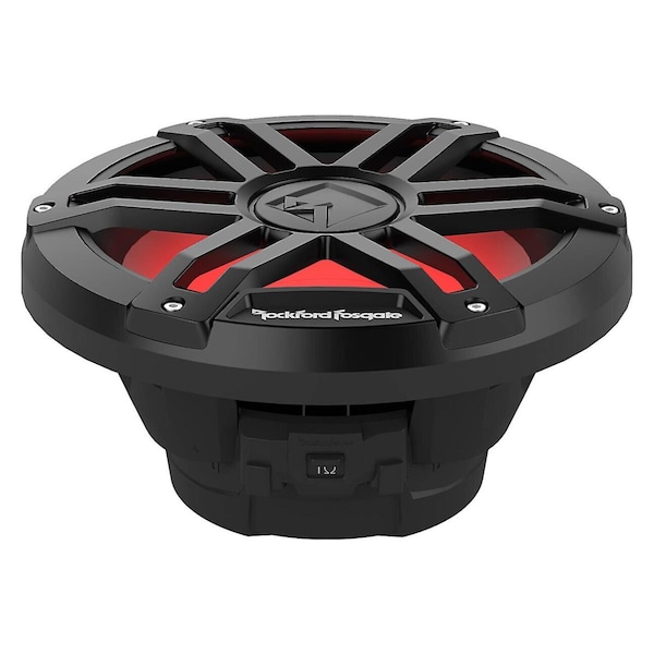 Lightluz 10 in. 300W Color Optix Marine Subwoofer, Black - LI3821926