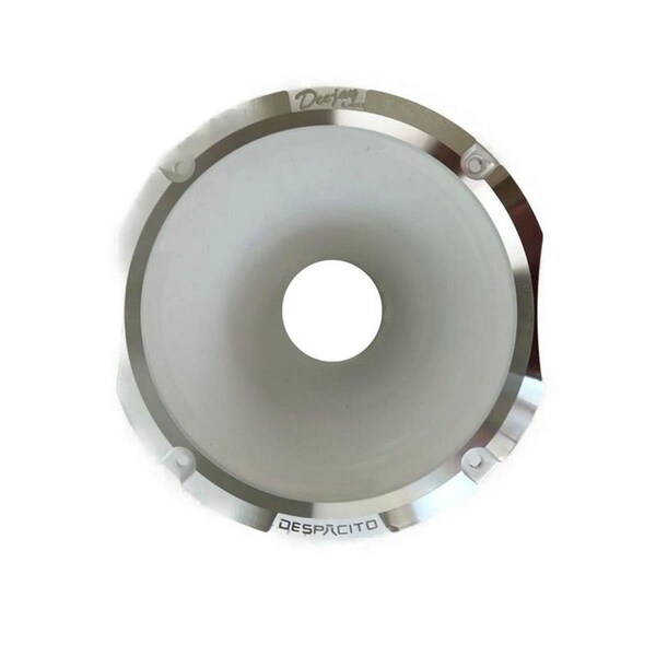 Betterbattery 2 in. Metal Speaker Horn, White - BE3829632