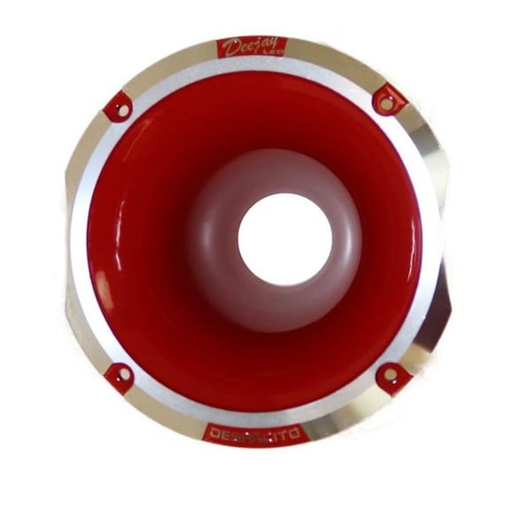Betterbattery 2 in. Metal Speaker Horn, Red - BE3828918